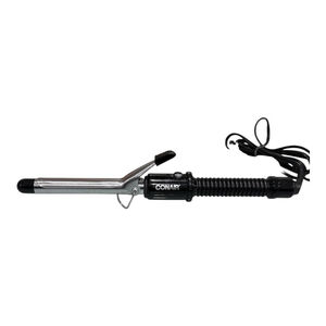 Conair Curling Iron 3/4 Inch Barrel Silver Black Adjustable Heat Hair Curler